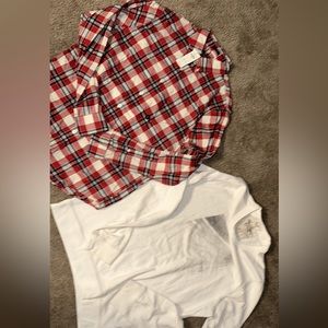 New mens Abercrombie and fitch shirt bundle L/XL